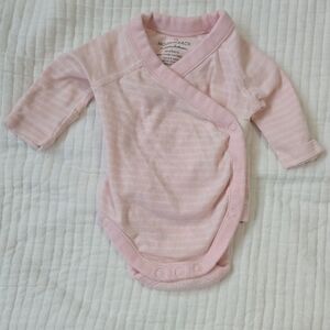 Hanna Andersson Pink Wrap Bodysuit